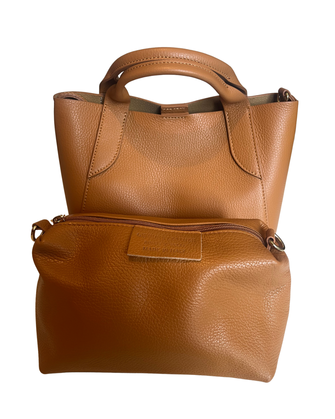 Sac à main bandoulière en cuir de vachette italien | Élégance