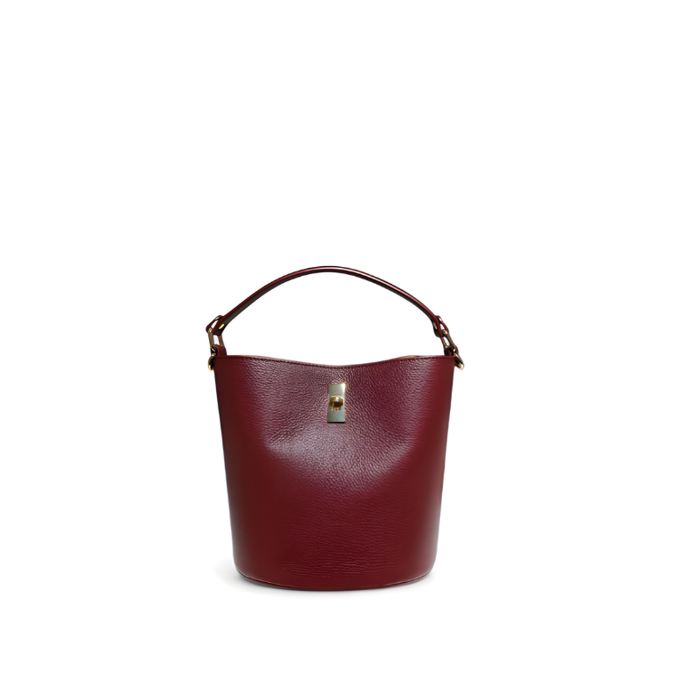 Sac Seau Bandoulière Cuir de Vachette Italien | Liyana Paris