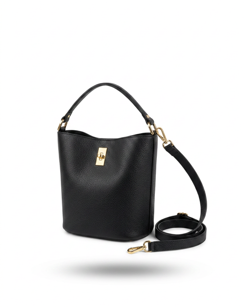 Sac Seau Bandoulière Cuir de Vachette Italien | Liyana Paris